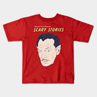 Vincent Price Presents Scary Stories Kids T-Shirt